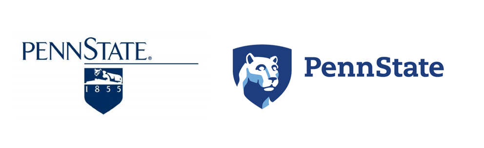 penn state logo comparison